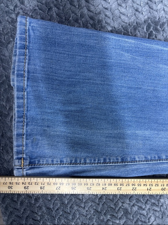 Miss Me Women's Distressed Light Blue Flare Jeans - Picture 5 of 8